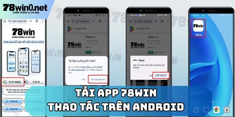 tải app 78win android