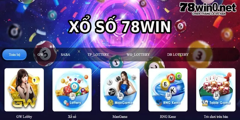 xổ số 78win
