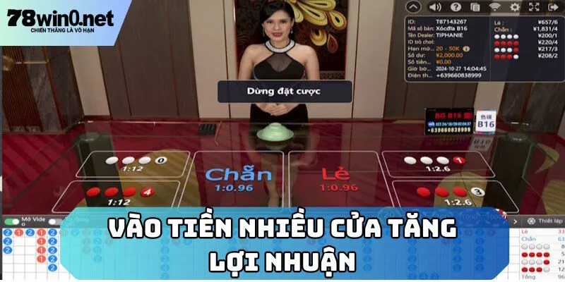 Cách chơi xóc đĩa luôn thắng vào tiền nhiều cửa